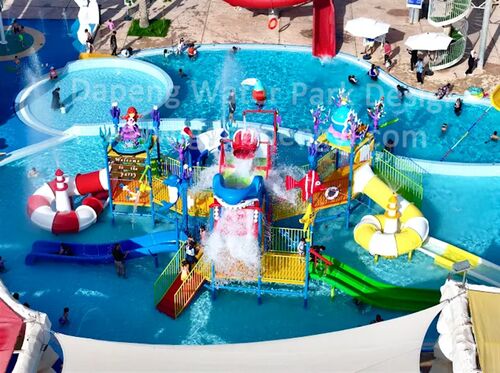 Kuwait's Coastal Hotel Water Park: Compact Size, Endless Fun for the Whole Family