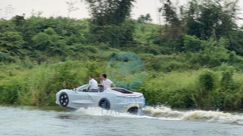কোম্পানির সাম্প্রতিক খবর Second Water Trial of Our Newly Self-Developed Amusement Equipment | Guangdong Dapeng Amusement Technology