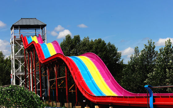 ভালো দাম Customized Mat Racer Water Slide FRP Fiberglass Large Water Slides For Adults অনলাইন
