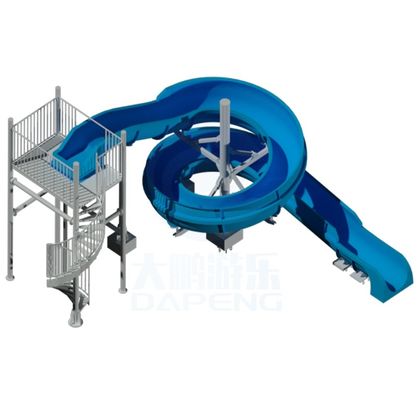ভালো দাম Amusement Children Park Toys Fiberglass Backyard Pool Water Slide অনলাইন