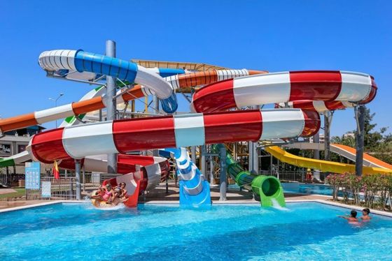 ভালো দাম ODM Outdoor Water Theme Park Sports Game Rides Tube Fiberglass Slide অনলাইন