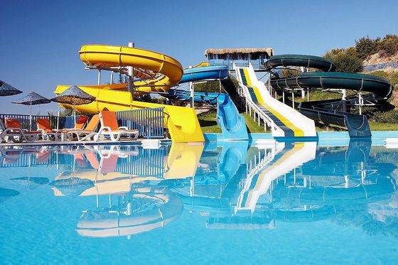 ভালো দাম ODM Outdoor Kids Spray Playground Water Games Pool Sports Equipment Spiral Slides অনলাইন