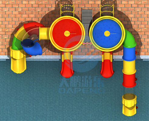 ভালো দাম Children Playground Water Slide Outdoor LLDPE Plastic Commercial Pool Slides অনলাইন