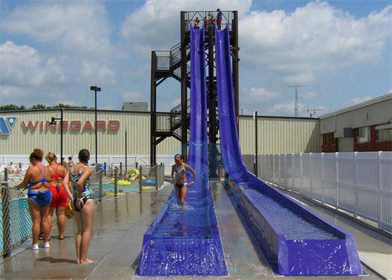ভালো দাম Commercial Kamikaze Water Slide Fiberglass 10m Height For Adult অনলাইন