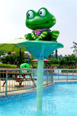 ভালো দাম Kids Aqua Park Equipment Water Squirting Animals Standing On A Pole অনলাইন