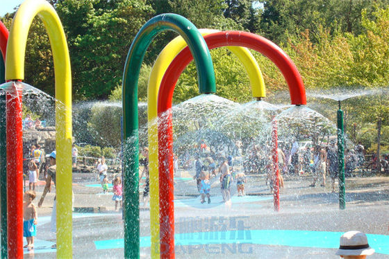 ভালো দাম Playground Water Splash Pad 304L Outdoor Water Sprinkler System Customized অনলাইন