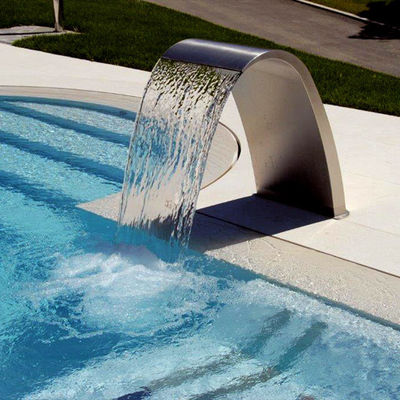ভালো দাম Swimming Pool Stainless Steel SPA Massage Equipment Waterfall Spray Fountain অনলাইন