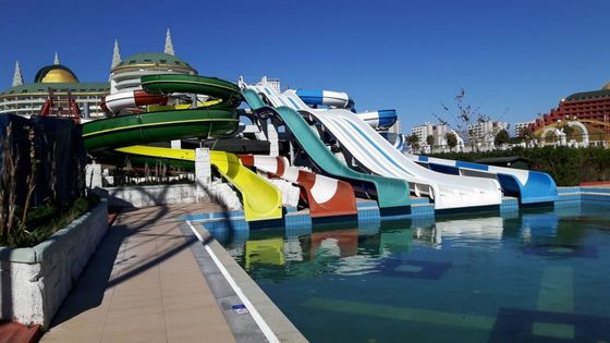 ভালো দাম Water Amusement Park Rides Game Big Fiberglass Slide for Sale অনলাইন
