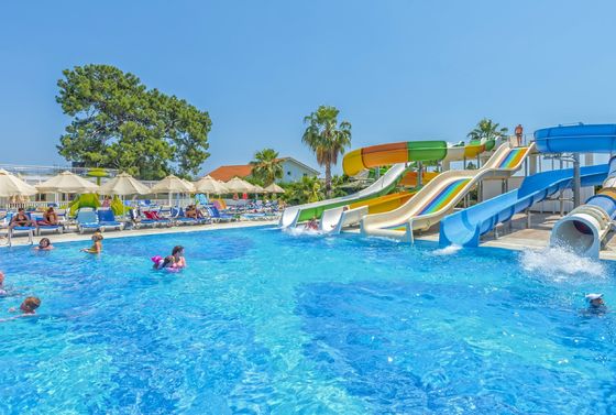 ভালো দাম ODM Outdoor Water Park Amusement Game Rides Fiberglass Water Slide for Children অনলাইন