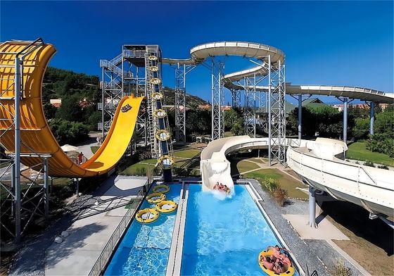 ভালো দাম ODM Water Amuse Aqua Park Rides Fiberglass Slide for Swimming Pool অনলাইন