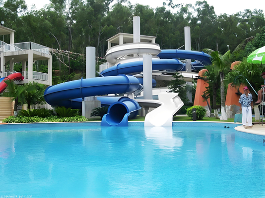 ভালো দাম Hot Sale Fiberglass Slide Water Park Swimming Pool Amusement Machine Equipment Water Slide Manufacturer অনলাইন
