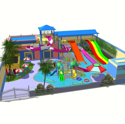 ভালো দাম Medium Size Aqua Park Entertainment Concept Customized Families' Water Park Design For All Ages অনলাইন