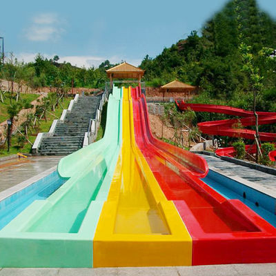 ভালো দাম 9m Height Fiberglass Water Slide with 100m³/slide Water Flow for 5-10 Passengers in Water Park অনলাইন