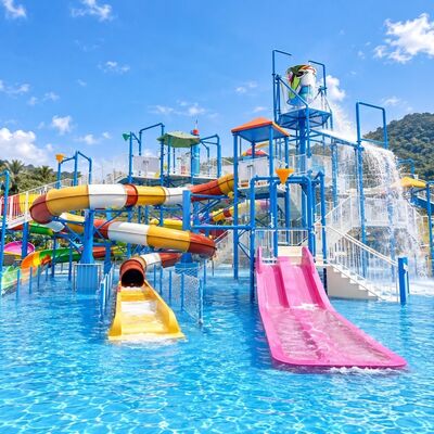 Ocean Water Playground Fiberglass Fiberglass Structure Use For Water Theme Park